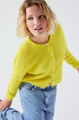 Vito Cardigan in Yellow