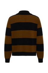 Jola Knit Polo Pullover