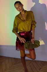 Maeva Sequin Skirt