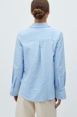 Phoebe Check Shirt in Blue