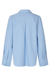 Phoebe Check Shirt in Blue