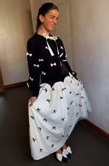 Monika Bow Skirt