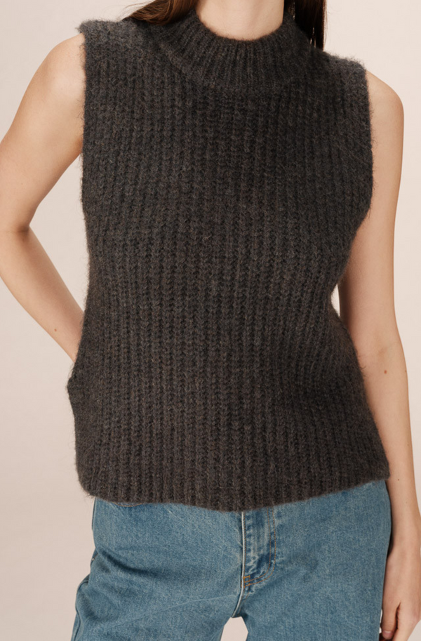 Sablon Vest Knit