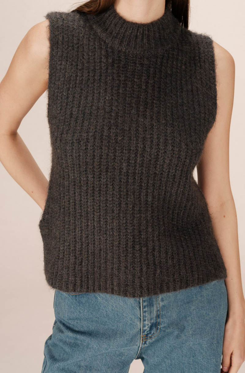 Sablon Vest Knit