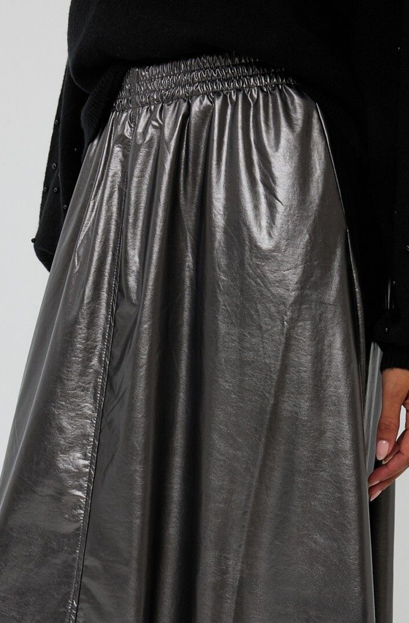 Cally Metallic Skirt