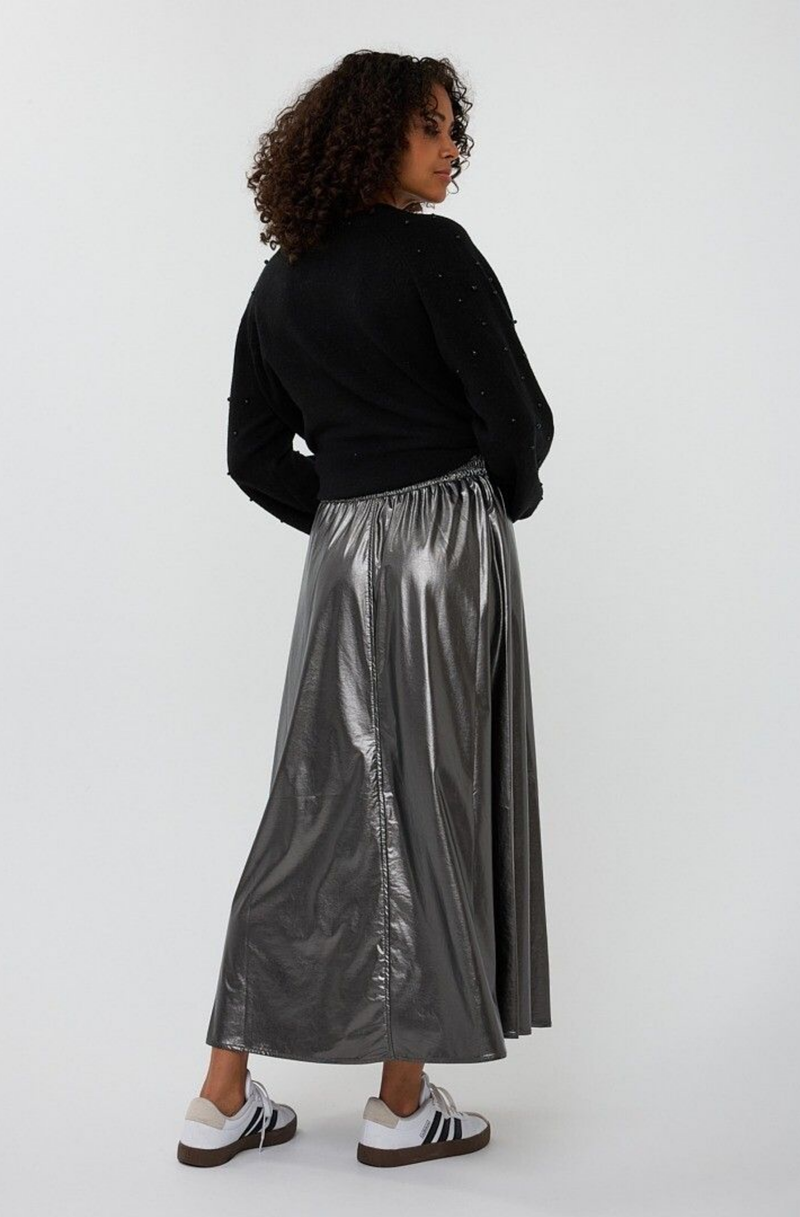 Cally Metallic Skirt