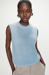 Vollo Knit Vest Blue