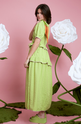 RicRac Gingham Dress