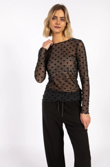 Eve Mesh Blouse