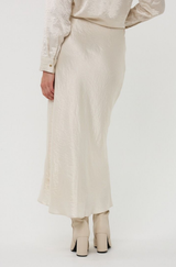 Ember Crinkle Satin skirt