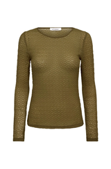 Svala O-Neck Blouse Green