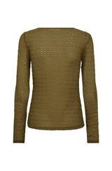 Svala O-Neck Blouse Green