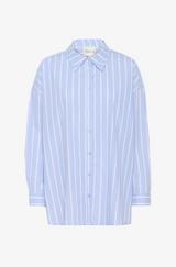 Kiona Striped Shirt Blue