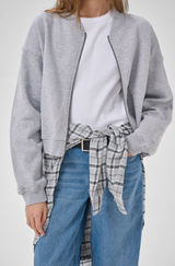 META SHORT SWEAT JACKET