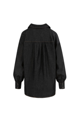 Ellis Denim Shirt BLUE/BLACK