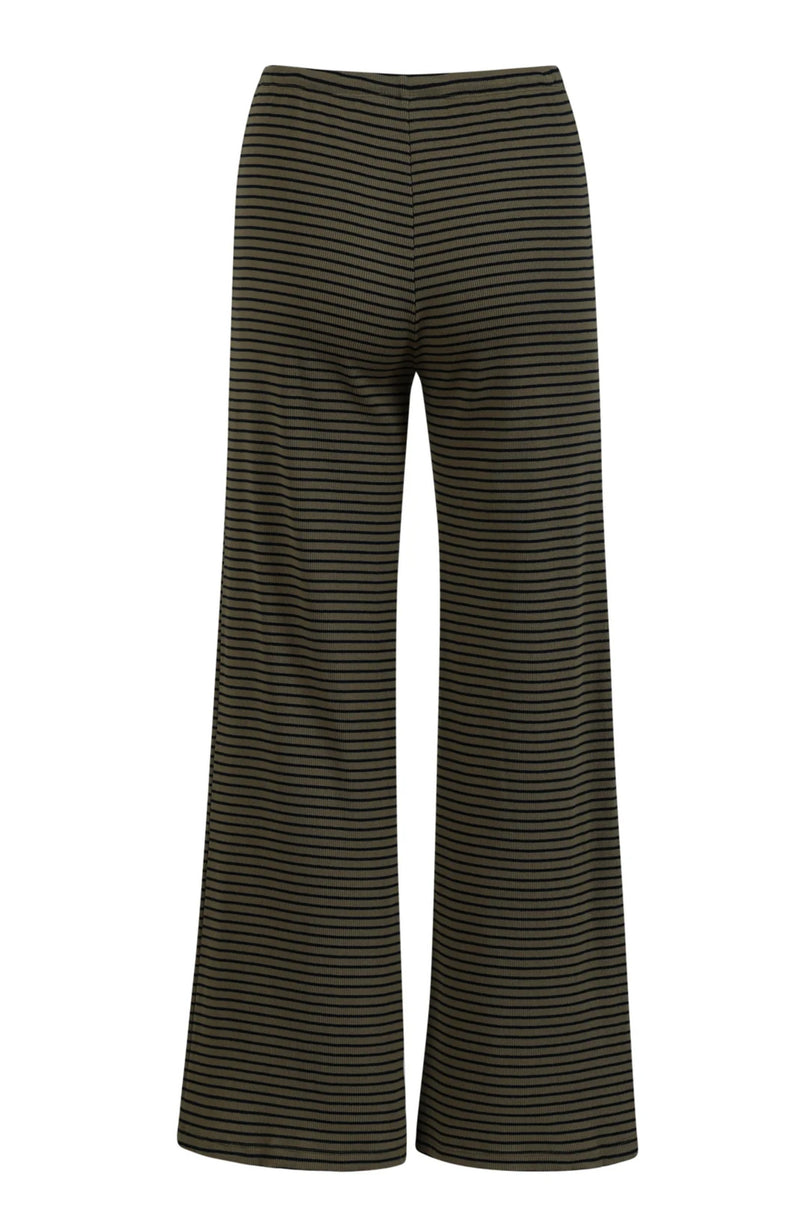 Karoline Rib Pants Olive