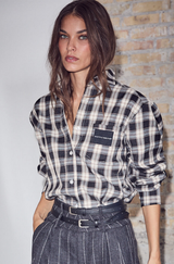 Early haute Check Shirt