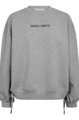 New Studio Tie Sweat Grey