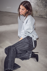 New Studio Tie Sweat Grey