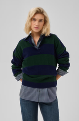 Jola V-Neck Knit Pullover