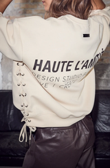 New studio Tie Sweat