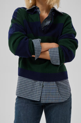 Jola V-Neck Knit Pullover