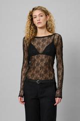 Rita Boat Neck Black