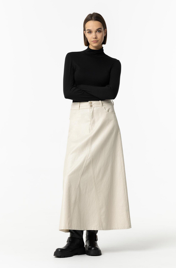 Carrie Coated Skirt