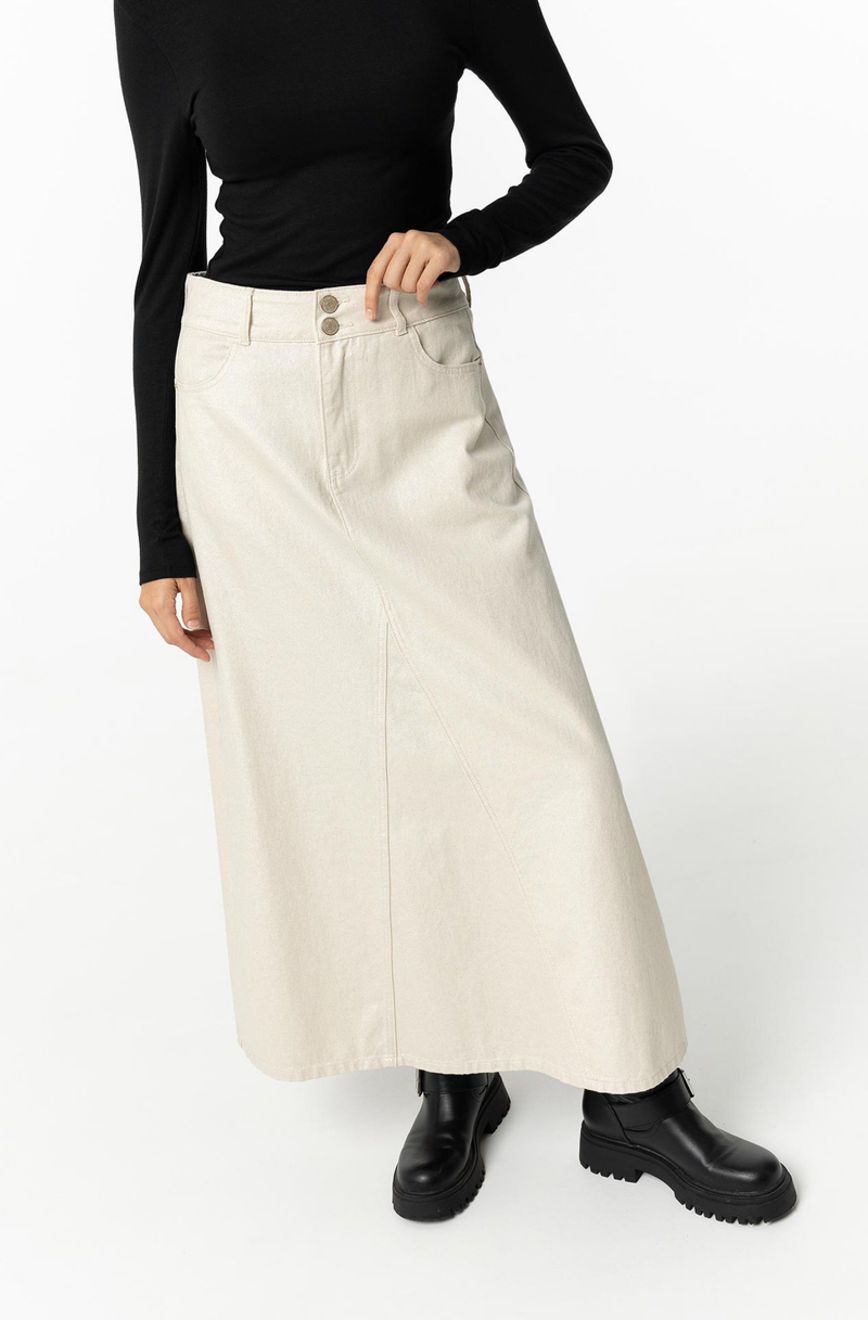 Carrie Coated Skirt