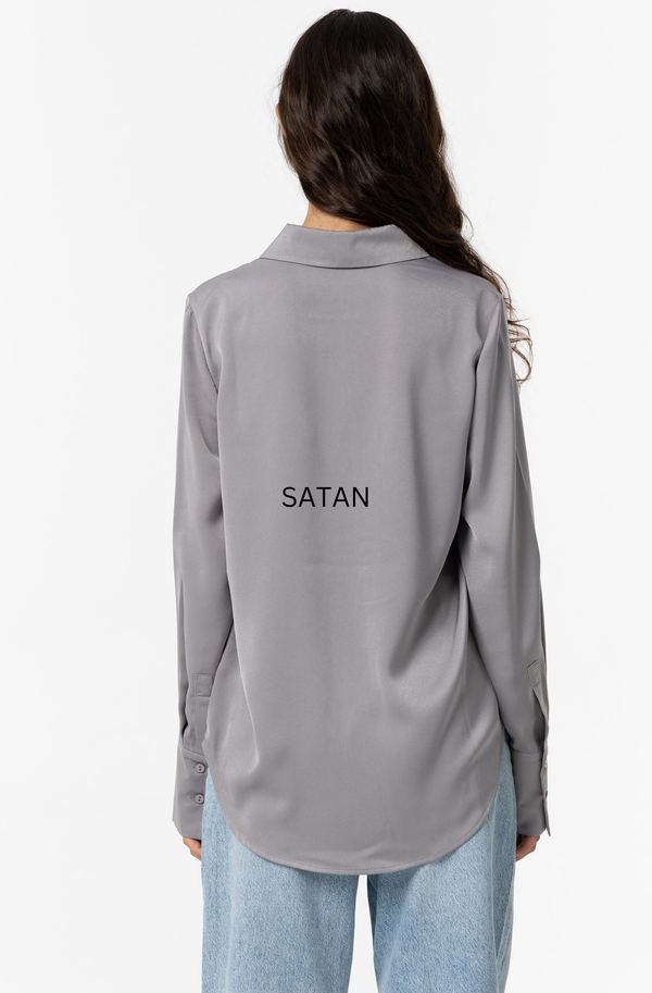 Satan Shirt Grey