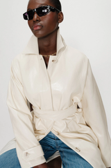 Velours Vinyl Trench