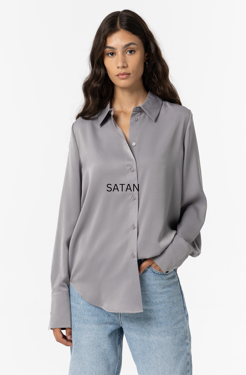 Satan Shirt Grey