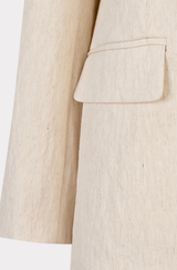 Lilah Linen Mix Blazer