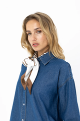 Ellis Shirt Mid Denim