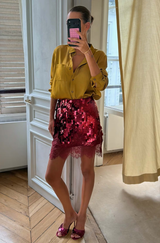 Maeva Sequin Skirt