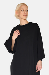 Norah Premium Sweatshirt Tee Black