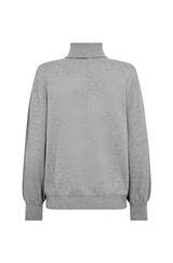Cory Padded polo Knit Grey