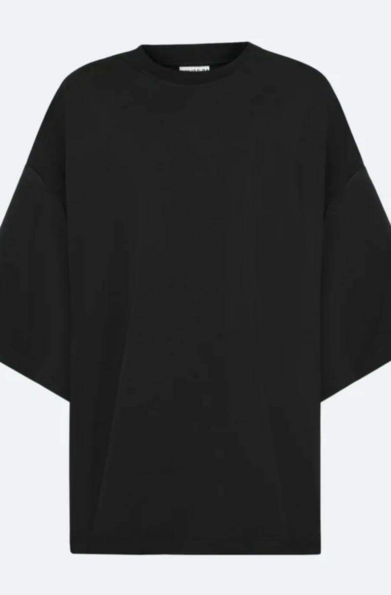 Norah Premium Sweatshirt Tee Black