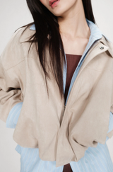 Verve Suede Bomber