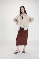 Verve Suede Bomber