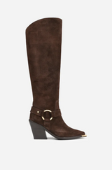 Kole Suede Knee Boots
