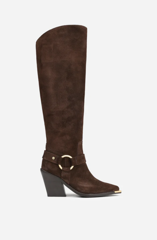 Kole Suede Knee Boots