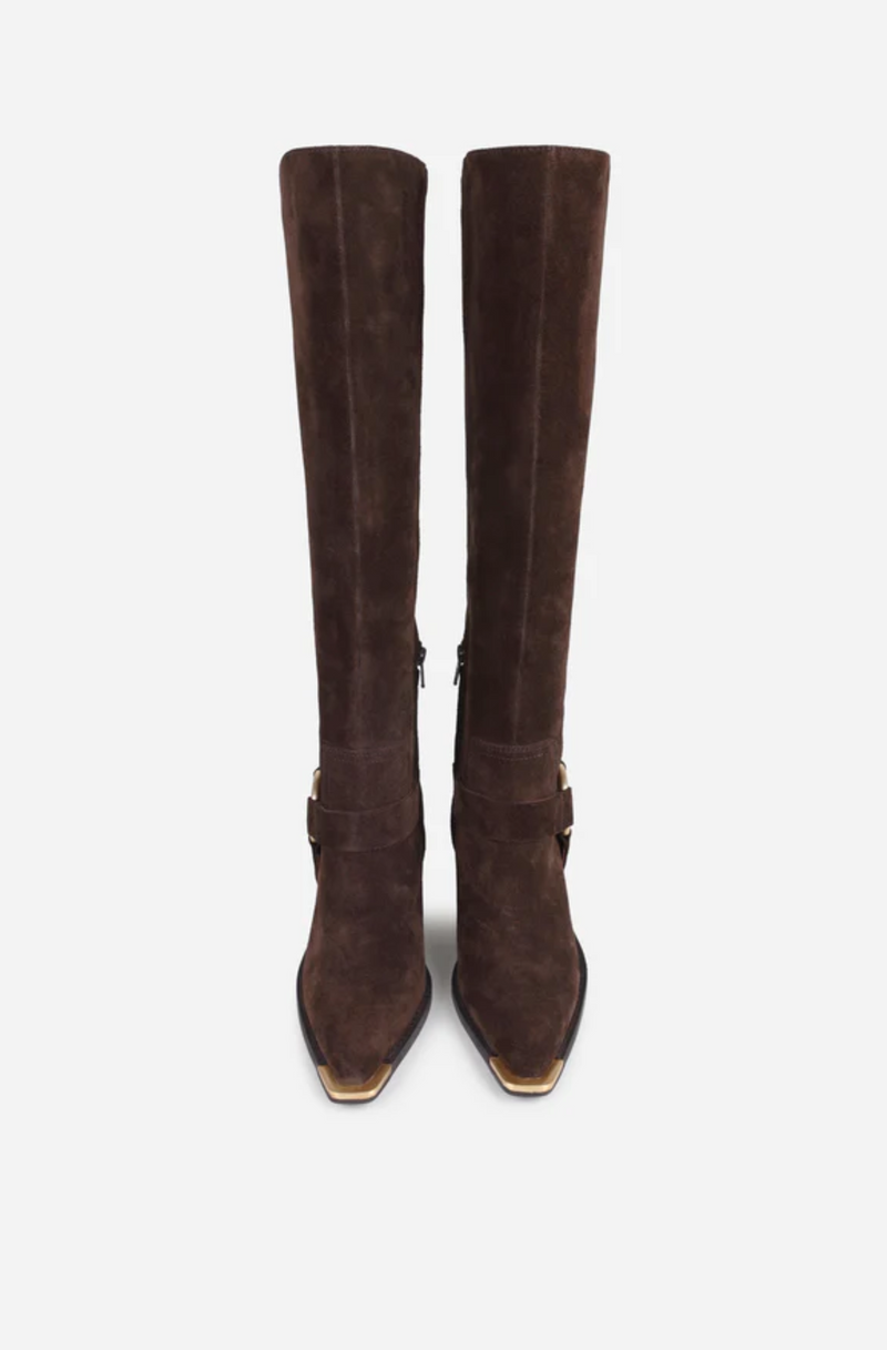 Kole Suede Knee Boots
