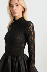 Yana Lace Satin Mini