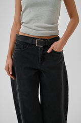 Baloo Barrel Black wash Denim