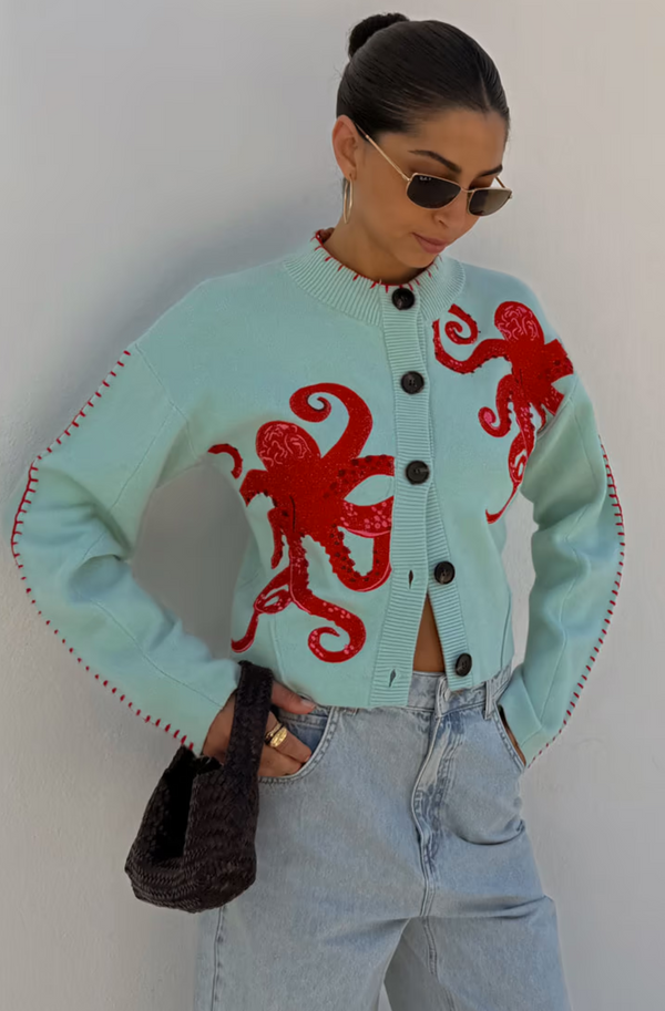 Octopus Cardigan