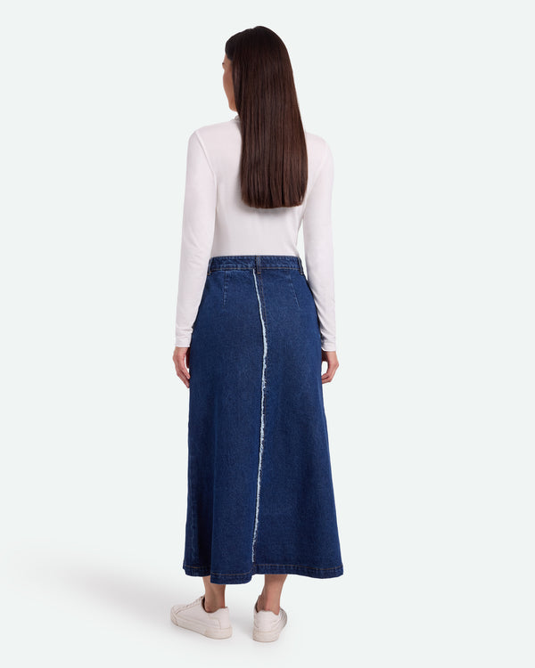 Uvela Denim Skirt