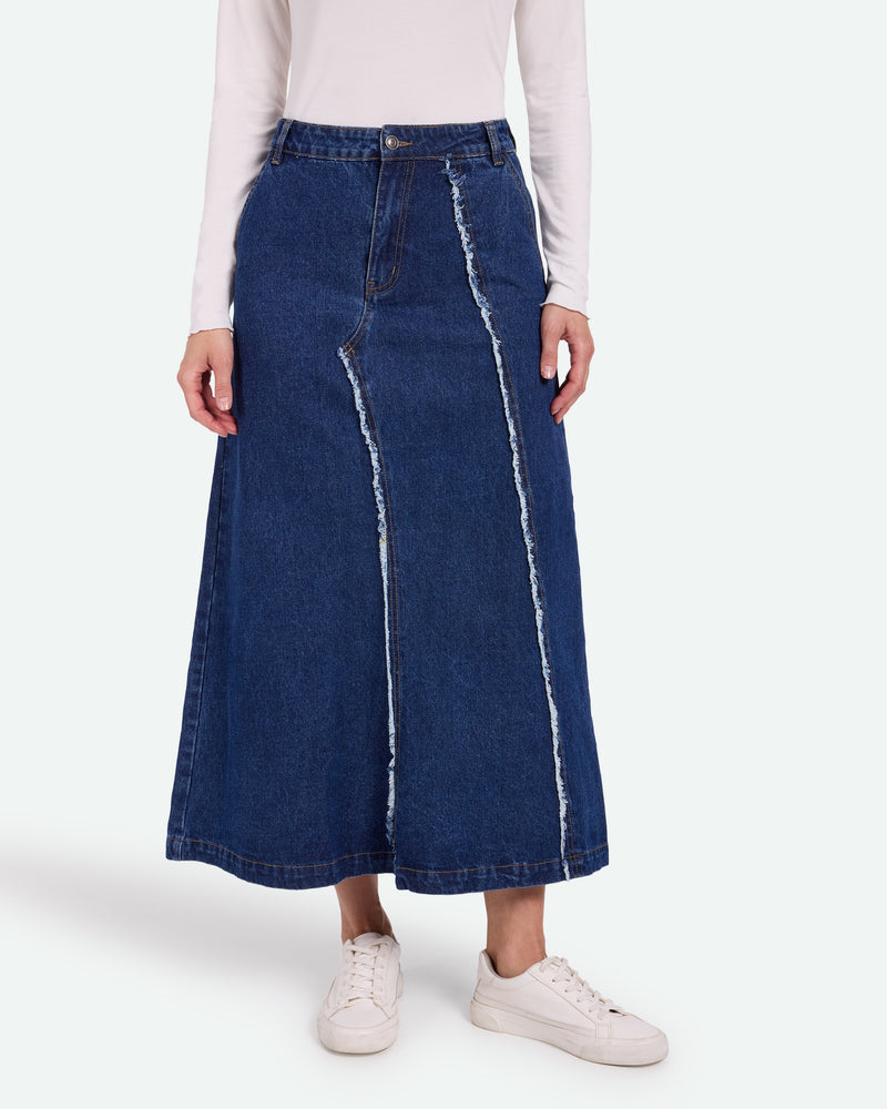 Uvela Denim Skirt