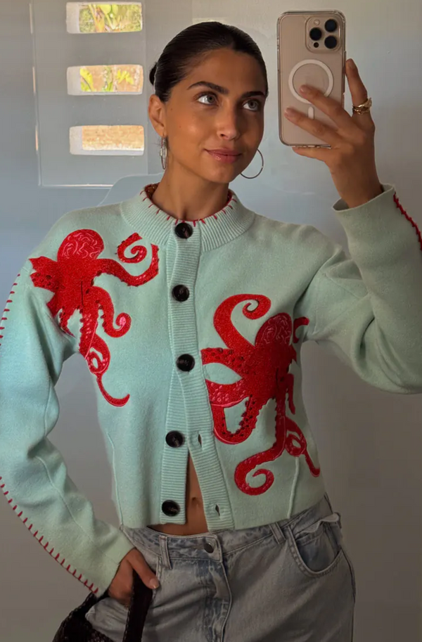 Octopus Cardigan