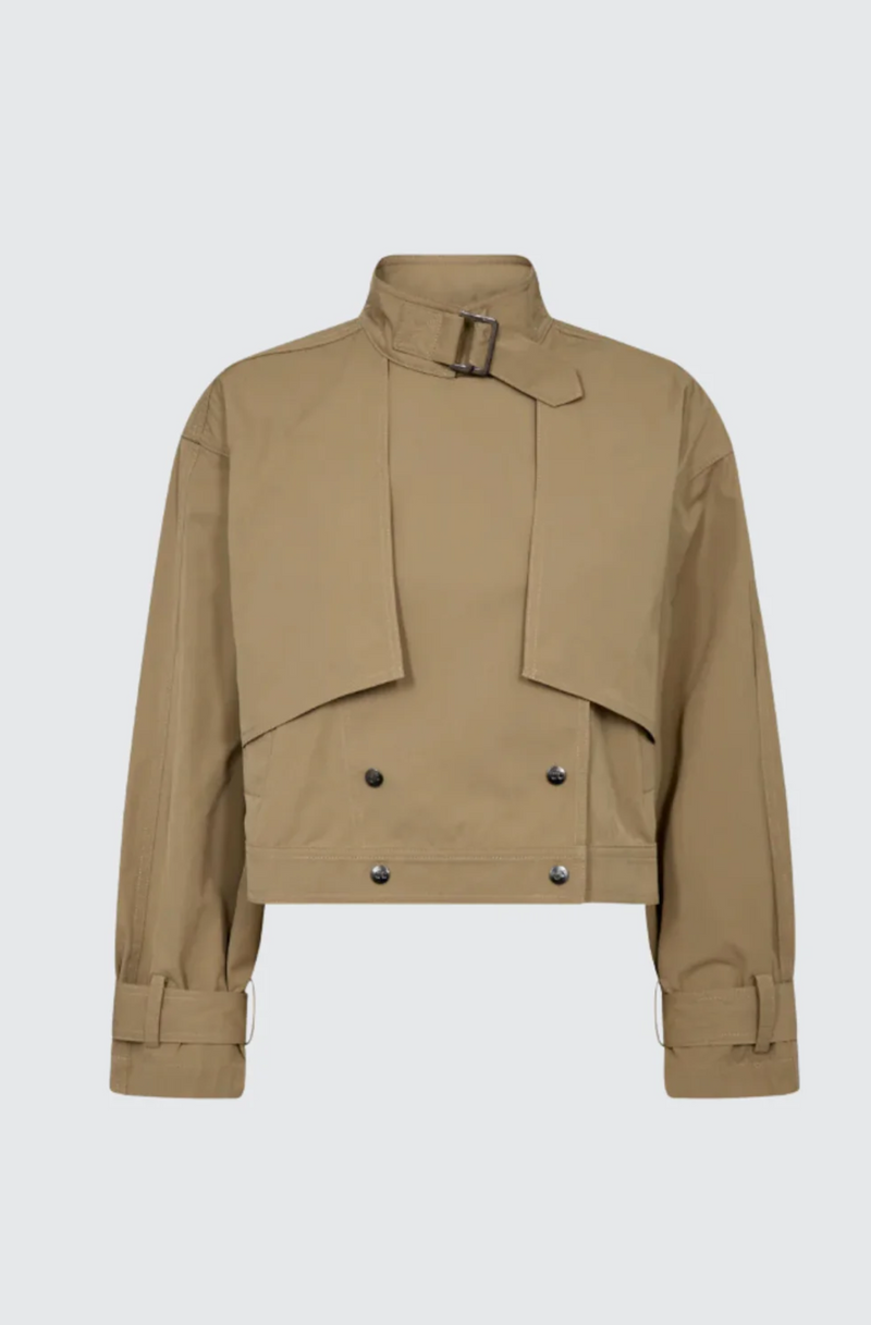 Franka Cropped Trench